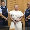 Brenton Tarrant (giữa) tại tòa. (Nguồn: AFP)