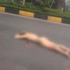 Hà Nội: Cô gái ngoại quốc rơi từ cầu vượt sân bay Nội Bài xuống đường 