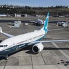 Máy bay Boeing 737 MAX 7 tại Seattle, Washington, Mỹ. (Nguồn: AFP/ TTXVN)