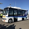 Xe buýt tự hành tại sân bay Haneda. (Nguồn: japantimes.co.jp)