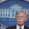 Cố vấn An ninh quốc gia Mỹ John Bolton phát biểu tại Nhà Trắng ở Washington, DC, Mỹ. (Nguồn: AFP/TTXVN)