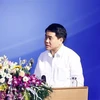 Chủ tich Ủy ban Thành phố Hà Nội Nguyễn Đức Chung. (Ảnh: Thống Nhất/TTXVN)