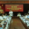 Trưởng Ban Tuyên giáo Trung ương Võ Văn Thưởng phát biểu. (Ảnh: Nguyễn Dân/TTXVN)