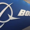 Biểu tượng của Tập đoàn chế tạo máy bay lớn nhất thế giới Boeing. (Nguồn: AFP/TTXVN)