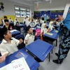 Một lớp học ở Singapore. (Nguồn: AFP/TTXVN)
