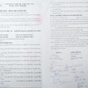Biên bản thỏa thuận đền bù giữa Công ty Cổ phần Phú Tài-Chi nhánh Đắk Nông với người dân. (Nguồn: baodaknong.org.vn)