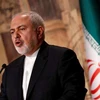 Ngoại trưởng Iran Mohammad Javad Zarif phát biểu tại một cuộc họp báo ở Tehran. (Ảnh: IRNA/TTXVN)