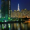 Một góc trung tâm Thành phố Hồ Chí Minh, nơi tập trung nguồn vốn, giao dịch, hàng hóa, tài chính...sẽ được vận dụng tối ưu nhằm xây dựng Thành phố trở thành đô thị thông minh đến năm 2025. (Ảnh: Ngọc Hà/TTXVN)