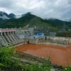 Toàn cảnh nhà máy Thủy điện Lai Châu. (Ảnh: Ngọc Hà/TTXVN)