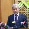 Tổng cục Trưởng Tổng cục Thống kê Nguyễn Bích Lâm. (Ảnh: Danh Lam/TTXVN)