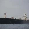 Tàu chở dầu Grace 1 của Iran ở vùng biển ngoài khơi Gibraltar. (Ảnh: AFP/TTXVN)