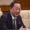 Bộ trưởng Ngoại giao Triều Tiên Ri Yong-ho phát biểu tại cuộc họp ở Bắc Kinh, Trung Quốc ngày 7/12/2018. (Ảnh: AFP/TTXVN)