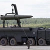 Hệ thống tên lửa đạn đạo Iskander. (Ảnh: Reuters/TTXVN)