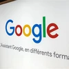 Biểu tượng Google tại một cửa hàng ở Lille, Pháp. (Ảnh: AFP/TTXVN)