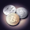 Ba đồng tiền ảo Bitcoin, Litecoin hay Ethereum. (Nguồn: finance.yahoo.com)