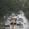 Bão Imelda gây mưa lớn, ngập úng tại Houston. (Nguồn: Getty Images)