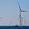 Tuabin gió tại Biển Baltic, miền bắc nước Đức. (Ảnh: AFP/TTXVN)