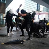 Người biểu tình bạo động trên đường phố ở Hong Kong, Trung Quốc, ngày 15/9/2019. (Ảnh: THX/ TTXVN)