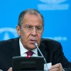 Ngoại trưởng Nga Sergey Lavrov phát biểu tại một cuộc họp báo ở Moskva. (Ảnh: THX/TTXVN)