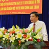 Ông Bùi Văn Cường, Ủy viên Trung ương Đảng, Bí thư Tỉnh ủy Đắk Lắk. (Ảnh: Tuấn Anh/TTXVN)