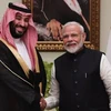 Thủ tướng Ấn Độ Narendra Modi hội kiến Thái tử Mohammed bin Salman. (Nguồn: ndtv.com)