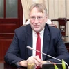 Chủ tịch Ủy ban Thương mại Quốc tế của Nghị viện Châu Bernd Lange. (Ảnh: Anh Tuấn/TTXVN)