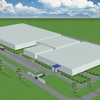 Mô hình dự kiến của nhà máy Toyoda Gosei tại Thái Bình. (Nguồn: businesswire.com)