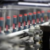 Bút tiêm insulin được sản xuất tại Công ty dược của Mỹ ở Fegersheim, miền đông Pháp. (Ảnh: AFP/TTXVN)