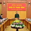 Đại tướng Ngô Xuân Lịch chủ trì hội nghị. (Nguồn: qdnd.vn)