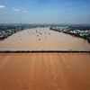 Sông Đồng Nai đoạn chảy qua thành phố Biên Hòa. (Ảnh: Sỹ Tuyên/TTXVN)