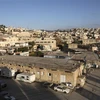 Quang cảnh thành phố Hebron, phía Nam khu Bờ Tây. (Ảnh: AFP/TTXVN)