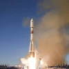 Tên lửa đẩy Soyuz-2.1b vệ tinh định vị Glonass-M. (Nguồn: gpsworld.com)
