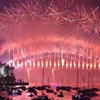 Bắn pháo hoa chào đón năm mới 2019 tại Sydney, Australia. (Ảnh: AFP/TTXVN)