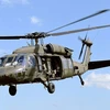 Một chiếc trực thăng quân sự UH-60 Black Hawk. (Nguồn: taiwannews.com.tw)
