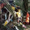 Hiện trường một vụ tai nạn tại Thái Lan. Ảnh minh họa. (Nguồn: AFP)