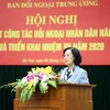 Trưởng Ban Dân vận Trung ương Trương Thị Mai phát biểu. (Ảnh: Phương Hoa/TTXVN)