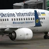 Một máy bay Boeing 737-800 của Hãng hàng không quốc tế Ukraine. (Ảnh: AFP/TTXVN)