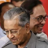 Thủ tướng Mahathir Mohamad (trái) và Chủ tịch đảng Công lý Nhân dân Anwar Ibrahim. (Nguồn: Malay Mail)