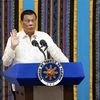 Tổng thống Philippines Rodrigo Duterte. (Ảnh: AFP/TTXVN)