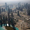 Quang cảnh thành phố Dubai nhìn từ tháp Burj Khalifa. (Nguồn: Reuters)