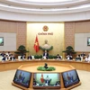 Thủ tướng Nguyễn Xuân Phúc chủ trì phiên họp Chính phủ thường kỳ tháng 2. (Ảnh: Thống Nhất/TTXVN)