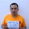Nghi phạm Nguyễn Trọng Tấn bị bắt giữ. (Ảnh: Nguyễn Văn Việt/TTXVN)