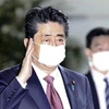 Thủ tướng Nhật Bản Shinzo Abe tham dự cuộc họp nội các ở Tokyo, Nhật Bản. (Ảnh: Kyodo/TTXVN)