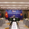 Thủ tướng Nguyễn Xuân Phúc, Chủ tịch ASEAN 2020, phát biểu khai mạc Hội nghị Cấp cao đặc biệt ASEAN về ứng phó dịch bệnh COVID-19. (Ảnh: Thống Nhất/TTXVN)