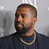 Siêu sao Kanye West tham dự một sự kiện ở New York, Mỹ. (Ảnh: AFP/TTXVN)