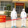 Khu điều trị cách ly của Bệnh viện Đa khoa huyện Đồng Văn, tỉnh Hà Giang. (Ảnh: TTXVN phát)