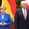 Thủ tướng Angela Merkel và Tổng thống Mỹ Donald Trump. (Nguồn: Getty Images)