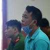 Bị cáo Nguyễn Minh Hùng dù không kháng cáo nhưng vẫn được triệu tập đến phiên tòa. (Ảnh: Thành Chung/TTXVN)