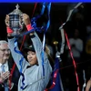 Naomi Osaka đánh bại Serena Williams trong trận chung kết giải quần vợt Mỹ mở rộng năm 2018. (Nguồn: Getty Images)