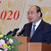 Thủ tướng Nguyễn Xuân Phúc, Chủ tịch Ủy ban quốc gia về Chính phủ điện tử. (Ảnh: Thống Nhất/TTXVN)